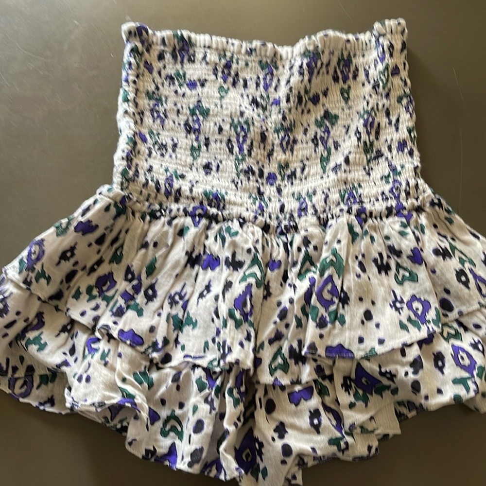 Isabel Marant Smocked Mini Skirt - Picture 5 of 5